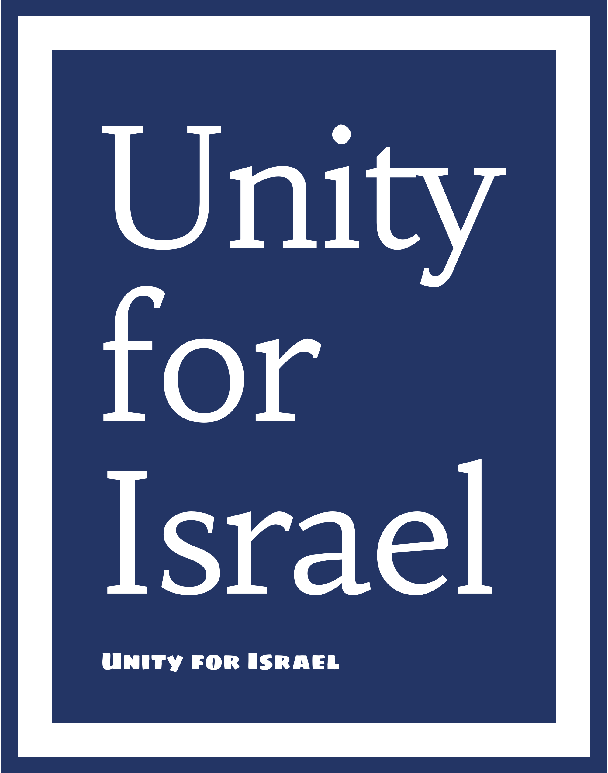 Unity for Israel